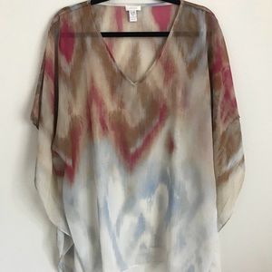 Sheer Chico's Tunic Top